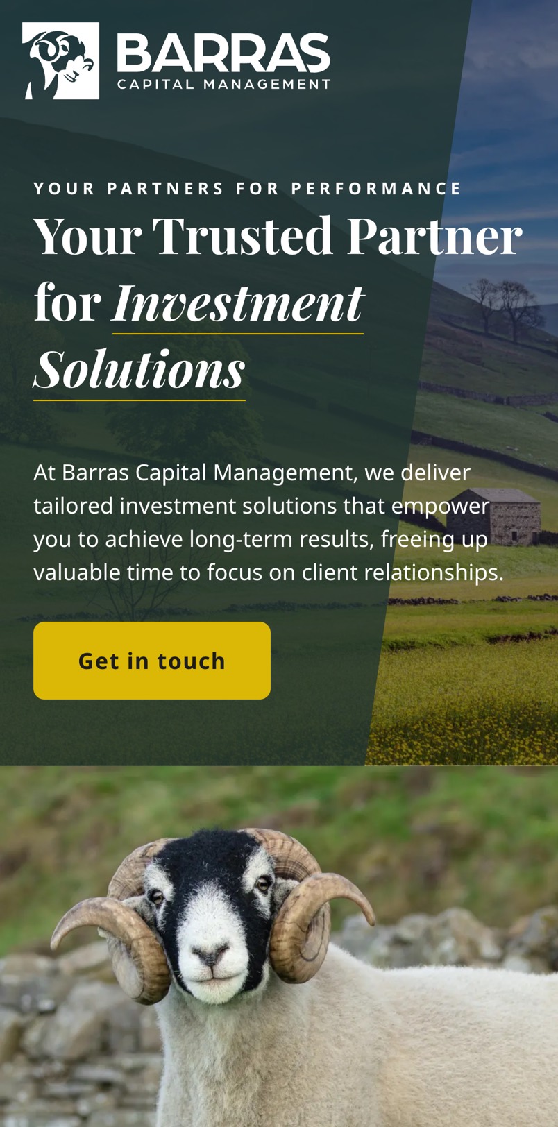 Barras Capital Management website on mobile